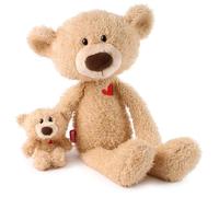 GUND Near or Far Bears, Premium Large & Small Teddy Bears with Voice Recording Capability, Stuffed Animals for Ages 1 and Up, Brown, 16”