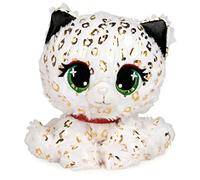 GUND Official, P.Lushes Cute Designer Fashion Collectable Pets 24kt Carti Snow Leopard Premium Stylish Stuffed Animal Soft Plush, Gold Metallic, 15.2cm Soft Toy For Girls and Boys Aged 3 Years and Up