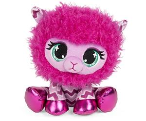 GUND Official, P.Lushes Cute Designer Fashion Collectable Pets Shelly O’Llama Premium Stylish Stuffed Animal Soft Plush, Pink, 15.2cm Soft Toy For Girls and Boys Aged 3 Years and Up