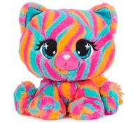 GUND P.Lushes Designer Fashion Pets Emelia Vento Premium Cat Stuffed Animal, Pink and Blue, 6”
