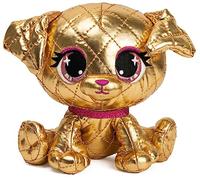GUND P.Lushes Designer Fashion Pets Limited-Edition Goldie La’Pooch Puppy Premium Stuffed Animal, Gold and Pink, 15.2cm