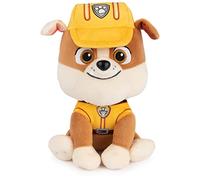 GUND PAW Patrol Rubble Plush Toy 1+ 6" | Soft tactile sensory details provide emotional comfort, inspire imaginative screen-free role play and