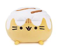 Gund Pusheen Catfé Cinnamon Roll Pusheen Plush Squisheen Cat Stuffed Animal, 12”