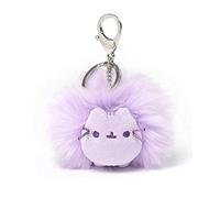 GUND Pusheen Pastel Purple Poof Backpack Clip and Keychain