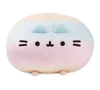 GUND Pusheen Rainbow Round Pusheen Squisheen Plush, Squishy Stuffed Animal for Ages 8 and Up, Rainbow, 11”