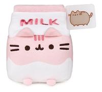 GUND Pusheen Strawberry Milk Plush Cat Stuffed Animal for Ages 8 and Up, Pink/White, 6”