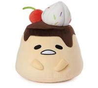 GUND Sanrio Flan Gudetama 9-Inch Egg Dessert Plush Toy; Ages 1+ | Promotes Exciting Character Roleplay, Early Sensory Discovery, and Creative Pop Culture and Food Storytelling