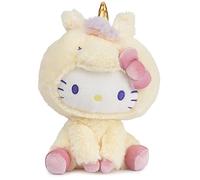 GUND Sanrio Hello Kitty Unicorn Plush Toy, Premium Stuffed Animal for Ages 1 and Up, Yellow, 6”