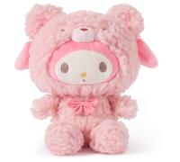 GUND Sanrio Official Hello Kitty and Friends My Melody Café Latte Teddy Bear Plush, Collectible Plush Toy, Stuffed Animal for Ages 1 and Up, Pink, 10”