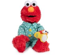 GUND Sesame Street Official Bedtime Elmo Muppet Plush, Premium Glow-in-The-Dark Plush Toy for Ages 1 & Up, Red, 12”