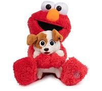 GUND Sesame Street Official Furry Friends Forever Dance & Play Elmo and Tango Animated Plush, Plush Sensory Toy for Ages 1 & Up, Red/Cream, 13”