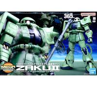 GUNDAM 1/48 Zaku Green MS-06 Mega Size 36,5 cm Model Kit Bandai Namco