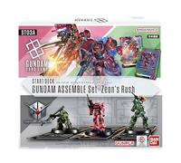 Gundam Card Game Assemble Starter Set - Zeon's Rush (ST03A) (Japanese) - 50 Cards, 3 Gundam Minis