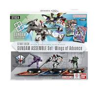 Gundam Card Game - Starter Game - Wings of Advance (ST02A) (Japanese) - 50 Cards, 3 Gundam Minis