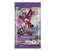 Gundam Card Game TCG - Steel Requiem 12-Card Booster Pack - GD03 English Version [Artwork May Vary]