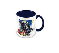 Gundam Mug (Gundam Mobile Suit Design) 11oz Ceramic Blue and White Mug, Coffee Mug & Large Mug in Presentation Gift Box - Official Gundam Merchandise