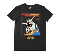 Gundam Rx-78-2 Men's Black T-Shirt