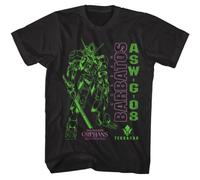 Gundam Tekkadan Barbatos Men's T Shirt Iron-Blooded Orphans ASW-08-G BlackXXX-LargeBlack3XL