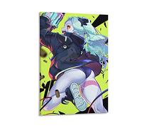 GUNDE Cyberpunk Edgerunners Anime Poster Living Room Wall Art 08x12 inches