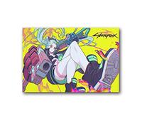 GUNDE Cyberpunk Edgerunners Posters Anime Popular Poster Poster Painting Canvas Wall Art Living Room Posters Painting 16x24inch(40x60cm)