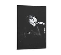 GUNDE Singer Hope Sandoval Black And White Vintage Poster Wall Art Poster Prints Home Decor Picture Canvas Painting Posters 16x24inch(40x60cm)