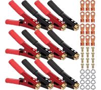 Gundhgstrr For Cables Battery Jumper Cable Clips 12 Pcs 500-1000a with Insulating Sheath Jumper Cable Ends All Kinds of for Boats