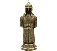 Gunes Intricate Jawshan Kabir Gold Moulded Ottoman Military Armor 29 x 10cm Ornament - Moslem Islamic Art Luxeturc