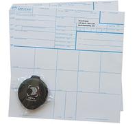 GUNGNER FD-258 ATF NFA Fingerprint Cards with Thumbprint Ink Pad for Fingerprinting Brace, SBR, Silencer