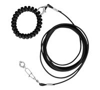 Gungtj Bird Flying Rope,Parrot Bird Training Rope Lightweight for Flying | Biting-Resistant Training Toy with Ankle Foot Ring for Terrace, Garden, Courtyard