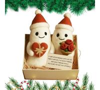 Gungtj Christmas Ghost Stuffed Animal,Soft Cute emotional,Soft Christmas Friendship Plush Toys | for Room Desk Car School Dormitory Apartment Offices Thanksgiving Halloween Fall Birthday Party