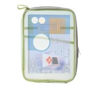 Gungtj Clear File Bag, Large Opening Subject Backpack, Waterproof Wallet, Transparent Document Folder, 10.24x13.78 Inches, Perfect for A4 Files, Office Storage