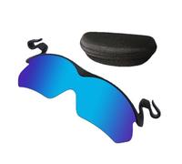 Gungtj Clip On Sunglasses Polarized,Ultra-Light Polarized Sun Glasses for Hat - Rimless Eyewear for Outdoor Golf, Hiking, Fishing, Biking, Driving, Blue, Refer to description