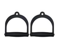 Gungtj D-Handle Cable Attachment - Heavy-Duty Fitness Handles, 2-Piece Set For Pull-Down Exercises, Tricep Extensions, Bicep Curls, Back Workouts, Perfect For Trainers, Athletes, And Beginners