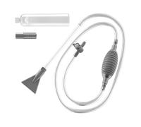 Gungtj Fish Tank Vacuum - Hand Efficient Water Changer Siphon, Aquarium Cleaning Tool with Integrated Flow Control, Gravel Sand Substrate Scrubber, Manual Siphon Pump for Water Turtle Decorations