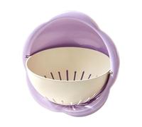 Gungtj Fruit Strainer Double Layer Cleaning Draining Basket Kitchen Gadget
