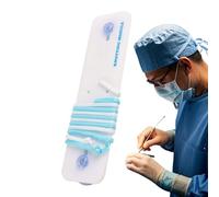 Gungtj Knot Tying Kit,Portable Beginner Friendly Knot Practice Board - Knitting Boards, Arts & Crafts Accessories For Surgical Student, Doctor, Classroom, Laboratory