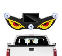 Gungtj LED Eyes for Car - Solar Waterproof Dynamic Sticker with USB Port,LED Windshield Eyes | for Dynamic Warning RV Motorcycle Camper SUV Vehicles Home Holiday Birthday
