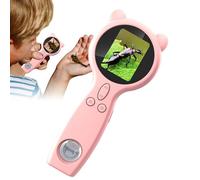 Gungtj Microscope Handheld, Portable Digital Magnifier 50X, Supports Photo And Video Taking, Multi-functional Magnifying Glass, for STEM Education, Children Discovery, Kids Science