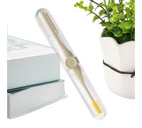 Gungtj Nasal Hair Cutter - Double Sided Cutter,360 Degree Rotating Nostril Hair Remover with Soft Cleaning Brush | for Travel Bathroom Daily Care Women Men