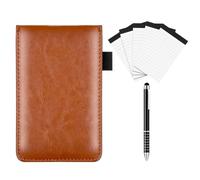Gungtj Notebook Pocket - Small Journal Notepad for Study and Work | Compact Paper with Slim Shape, Writing Accessory for Meeting School Office Travel Student Business Daily Use 5.28×3.27 in