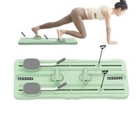 Gungtj Pilates Reformer Set - Abdominal Muscle Trainer Pilates Board Device, Foldable Device for Core Muscle and Full Body Training for Fitness