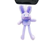 Gungtj Pull The Rabbit Plush Tracing Rabbit - 11inch Easter Bunny Pull Toys | Super Soft and Interactive, Keychain for Ears for Fisherman Backpack Keys