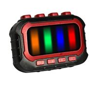 Gungtj Rhythm Game Machine - Portable Fast Press Push Game Toy, Kids Music Lovers Concentration Training Games with LED Lights, Compact Handheld Rhythm Games for Home Travel Parties