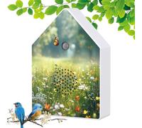 Gungtj Singing Bird Box,White Noise Music Device with Timer,Bird Chirping Box with Motion Sensor | for Home, Garden, Bedroom, Yoga, Spa, Beauty Salon, Tea Room, Meditation