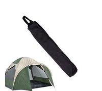 Gungtj Tent Stake Storage Bag | Large Zipper Opening Pocket | Zippered Camping Tent Stake Organizer - for Outdoor Backpacking Adventure Hiking Outing Fishing Outdoor