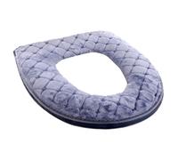 Gungtj Toilet Seat Warmer Cover | Velvet Bathroom Soft Thicker Washable Warmer - Zipper Bathroom Full-Envelope Design Soft Thicker, for Use in The Fall and Winter Seasons