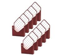 Gungtj Valentine's Day Envelope Shape Box | 10 Pieces Elegant Romantic Valentine's Day Event Gift Box with Hand Wrapped - Storage Packaging Roses