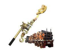 Gungtj Wire Tightener | Heavy-Duty Double Hook Puller - Fencing Wire Rope Winch Puller,for Agriculture Garden Fencing Tractor Securing Shade Outdoor Construction Site Farm