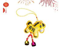 Gungtj Year of the Horse 2026 Ornament | Imitation Embroidery Festive Decoration - Year of the Horse Fragrant Bag | for Home Decorators Office Staircase Wall Garden Backyard Study Bedroom Cars Wallets