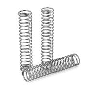 GUNGY Compression Spring Stainless Steel Spring Compression Springs 60 mm Wire Diameter 1.1 mm Inner Diameter 10 mm Length 60 mm Maximum Spring Force 1.35 kg Pack of 10